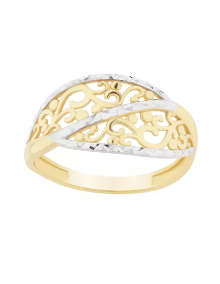 Bague 2 Or Filigrane