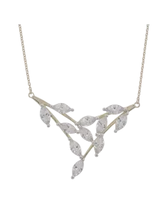 Collier En Or Feuilles