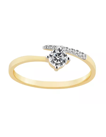 Bague Or Et Pierres