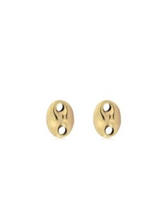 Boucles D'oreilles Grain De Café Or