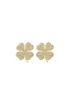 Boucles D'oreilles Argent Teinté