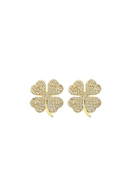 Boucles D'oreilles Argent Teinté
