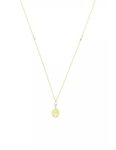 Collier Argent Teinté Femme Perles Eau Douce