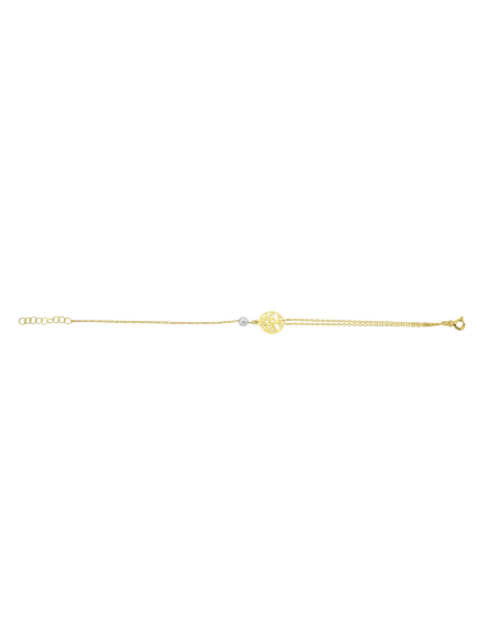 Bracelet Argent Perle Eau Douce