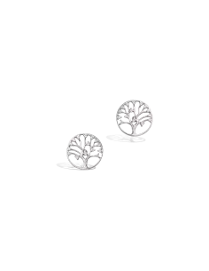 Boucles D'oreilles Argent Femme Arbre