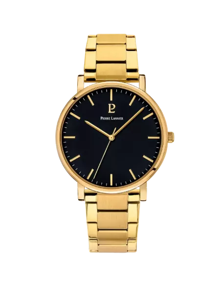Montre Homme Pierre Lannier Essential Bracelet Acier Doré