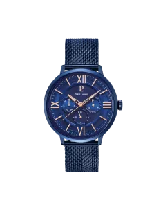 Montre Homme Pierre Lannier Beaucour En Acier Bleu Etanche