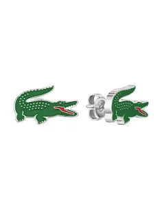 Boucles D'oreilles Homme Lacoste Anthor - Acier Vert