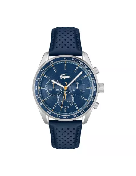 Montre Homme Lacoste Boston Bracelet Cuir Bleu