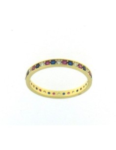 Bague Argent Teinté