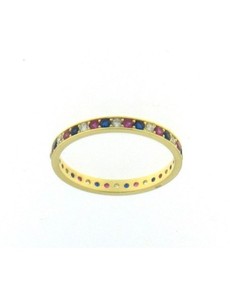 Bague Argent Teinté