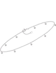 Chaîne De Cheville Argent