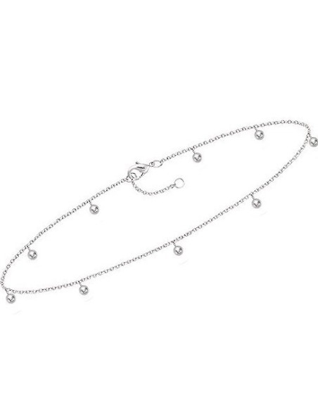 Chaîne De Cheville Argent
