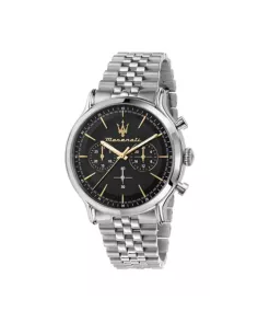 Montre Homme Maserati EPOCA - Bracelet Acier Argent
