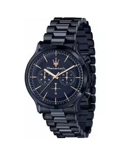 Montre Homme Maserati Blue Edition - Epoca - Bracelet Acier Bleu
