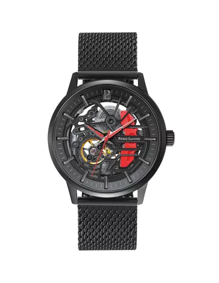 Montre Homme PADDOCK Cadran Noir Pierre Lannier