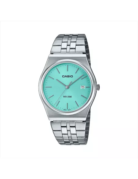 Montre HERITAGE - CASIO Cadran Bleu Bracelet Acier