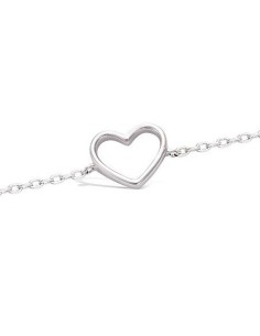 Bracelet Argent Coeur
