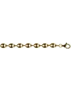 Bracelet Or Grains De Café