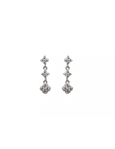 Boucles d'oreilles Argent Oxyde de Zirconium
