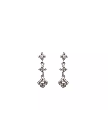 Boucles d'oreilles Argent Oxyde de Zirconium