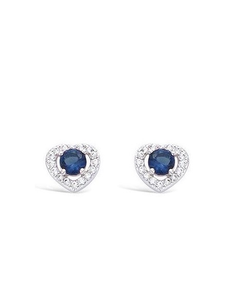 Boucles D'oreilles Argent Coeur