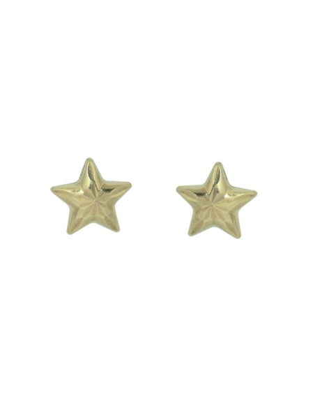 Boucles D'oreilles Or Enfant Etoiles