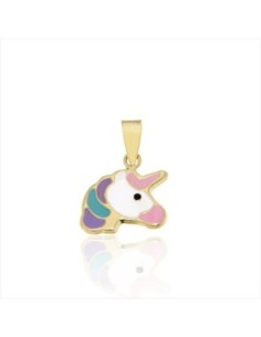 Pendentif Licorne Or