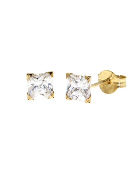 Boucles D'oreilles Or Et Oxydes
