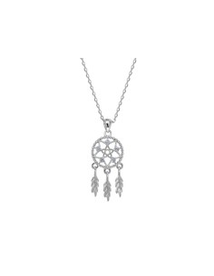 Collier Argent Et Oxydes