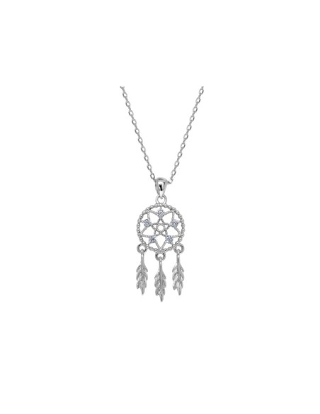 Collier Argent Et Oxydes