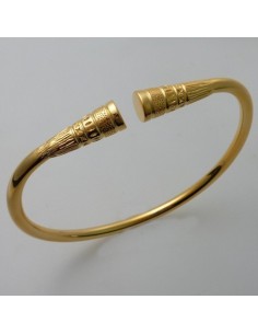 Jonc Sakalave Plaqué Or Homme