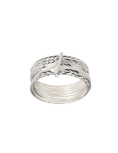 Bague Argent Semainier