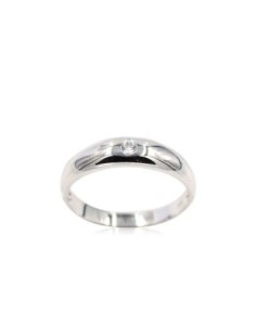 Bague Argent Et Oxyde