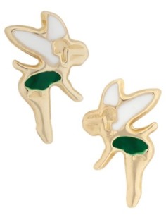 Boucles D'oreilles Or Fée Enfant