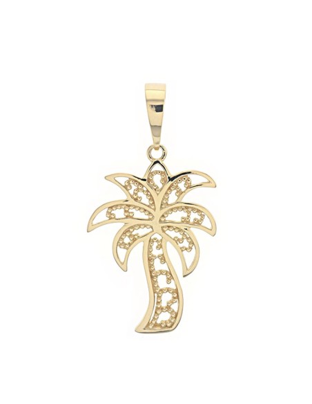 Pendentif Palmier Or