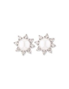 Boucles D'oreilles Argent & Perles D'eau Douce