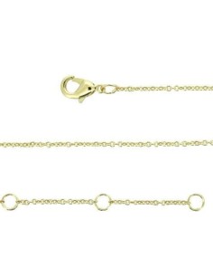 Chaine Plaqué Or Maille Forcat