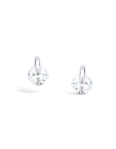 Boucles D'oreilles Argent Et Oxydes