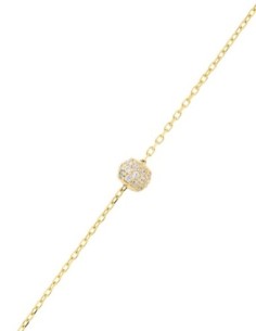 Bracelet Argent Teinté Et Oxyde