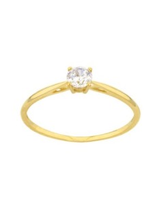 Bague De Fiançailles Or & Oxyde