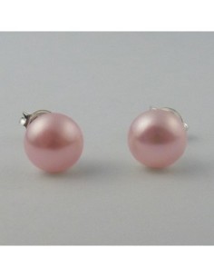 Boucles D'oreilles Argent Et Perle D'eau Douce