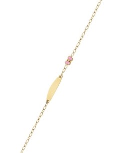 Bracelet Identite Enfant Or