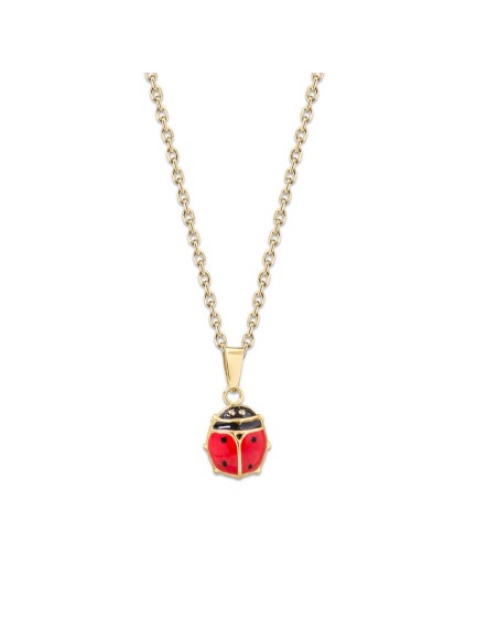 Pendentif Or Coccinelle Enfant