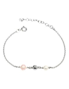 Bracelet Argent Perle D'eau Douce
