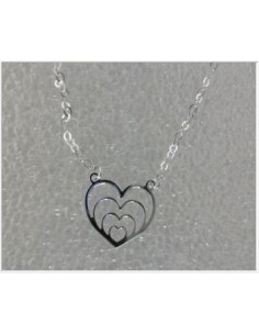 Collier Argent Coeur