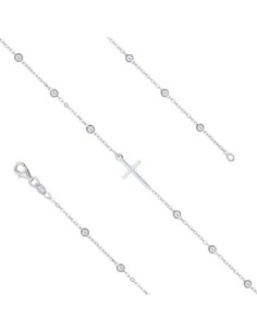 Bracelet Argent Croix