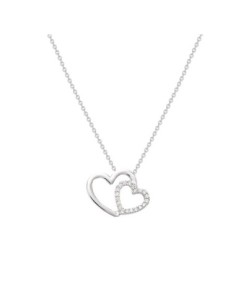 Collier Argent Coeur