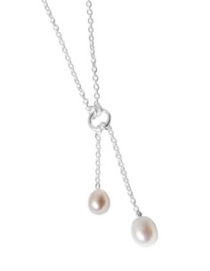 Collier Argent Perle De Culture