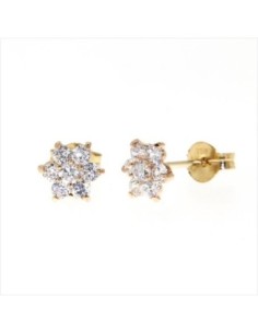 Boucles D'oreilles Or Oxyde